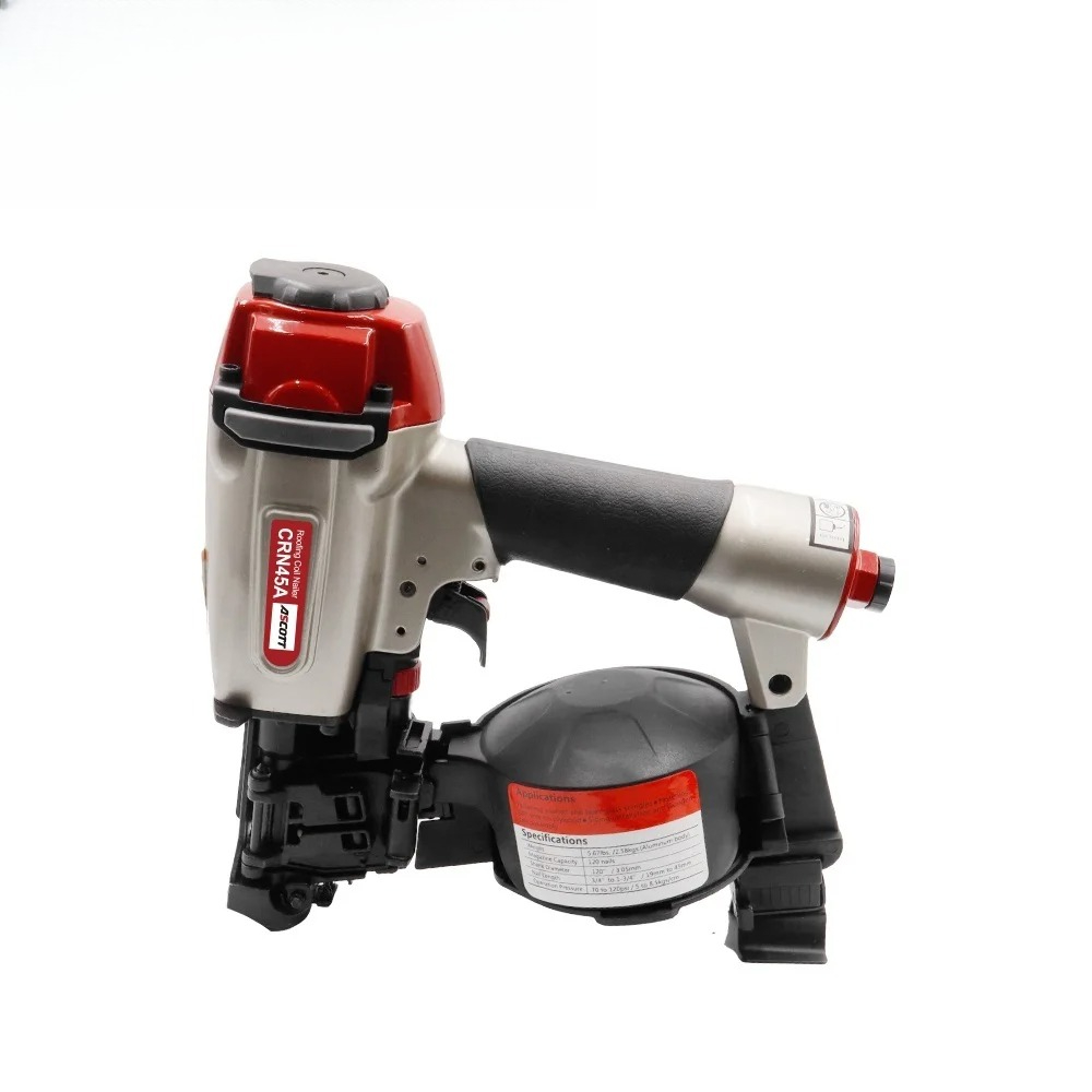 Coil Roofing Nailer Pneumatic 15 Degree - Cloueuse pneumatique légère et équilibrée en