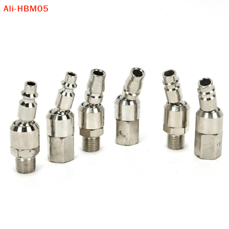 Swivel Air Hose Fitting Quick Connect 1/4 - (HB05) 1 pièce, raccord pour outil