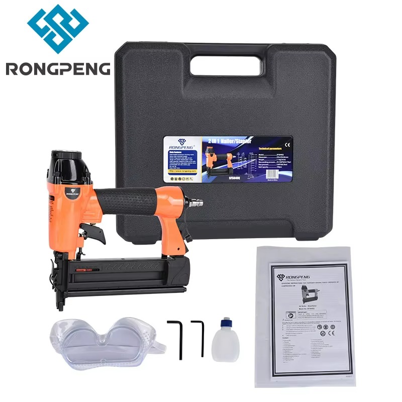 Cloueuse à air et agrafeuse 2  - Air Brad Nailer 18 Gauge 2 In 1 avis et prix