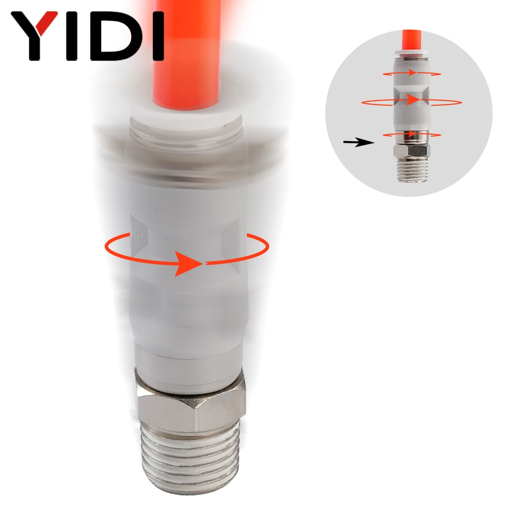 Raccord de tuyau d'air à rotat - Swivel Air Hose Fitting Quick Connect 1/4 avis et prix