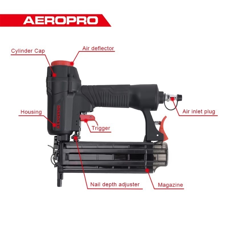 AF50 Agrafeuse et cloueuse pne - Air Brad Nailer 18 Gauge 2 In 1 avis et prix